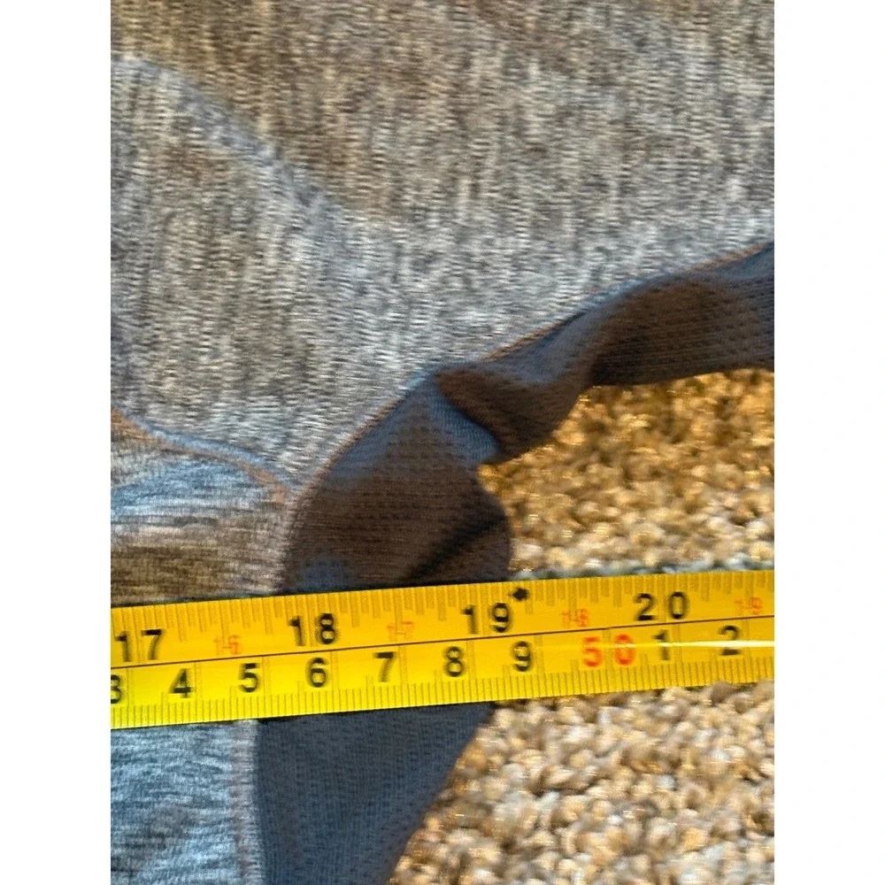The North Face Pullover Men's Medium Gray FlashDry Quarter Zip Shirt Athletic